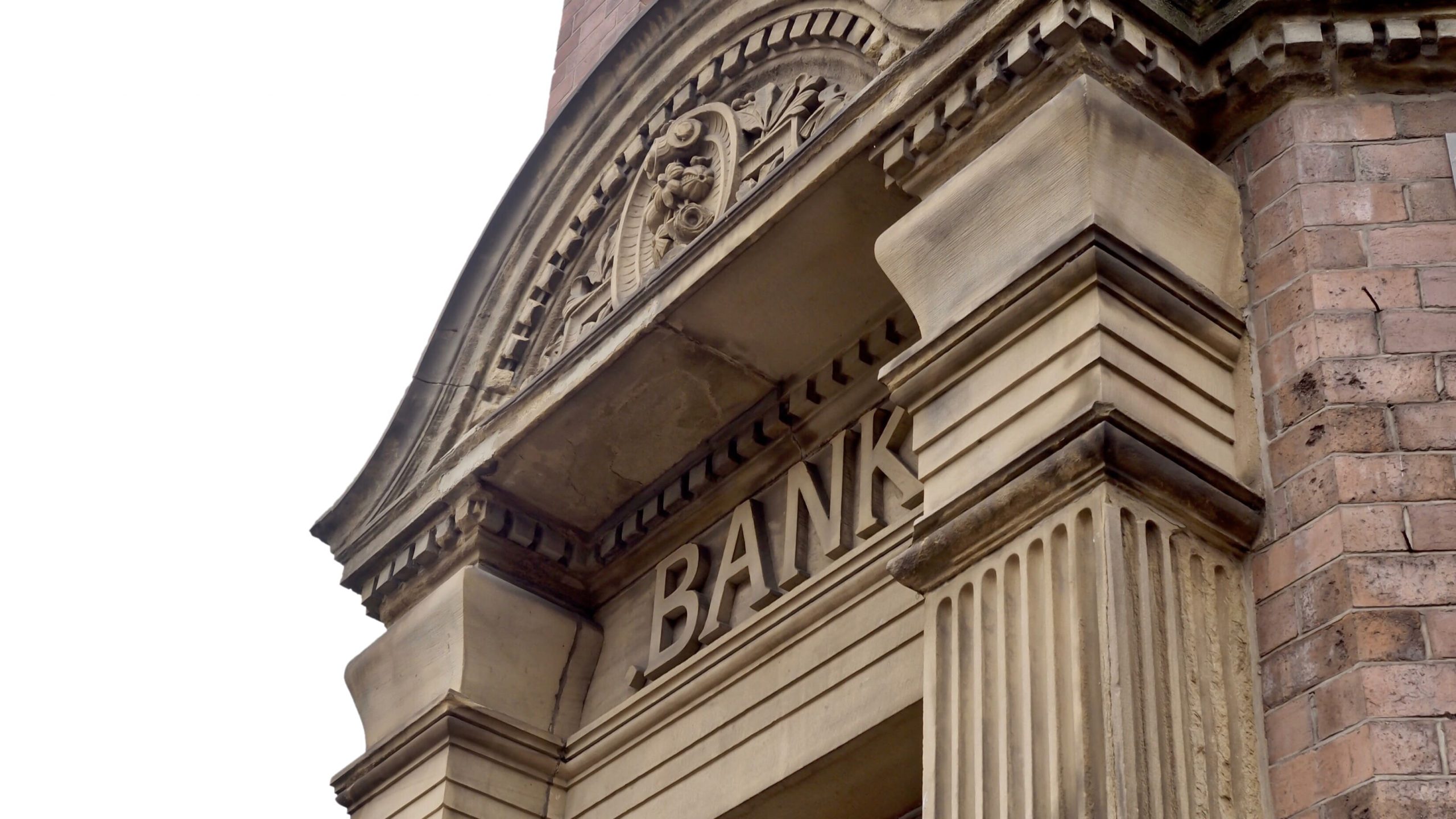 Exterior photo of a bank